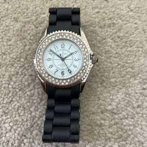 Vernier watch black band